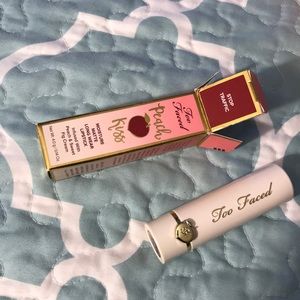 Too faced peach kiss lipstick